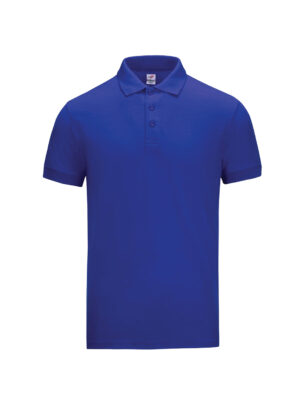 L01-07 Royal Blue - Honeycomb - Classic Polo 210gsm