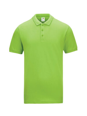 L01-11 Apple Green - Honeycomb - Classic Polo 210gsm