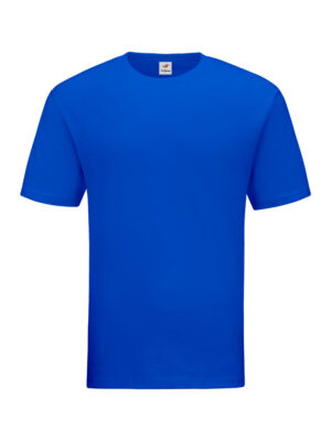 RC01-07 Royal Blue - Tubular Round Neck - Classic Cotton 160gsm