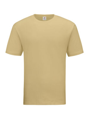 RC01-08 Light Yellow - Tubular Round Neck - Classic Cotton 160gsm