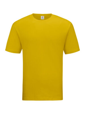 RC01-10 Yellow - Tubular Round Neck - Classic Cotton 160gsm