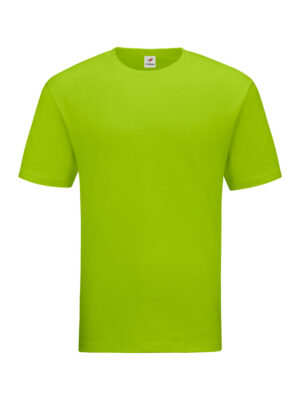 RC01-11 Apple Green - Tubular Round Neck - Classic Cotton 160gsm
