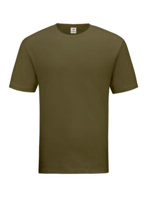 RC01-22 Army Green – Tubular Round Neck – Classic Cotton 160gsm