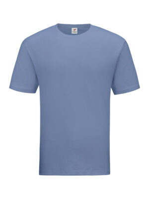 RC01-49 Provence Blue - Tubular Round Neck - Classic Cotton 160gsm