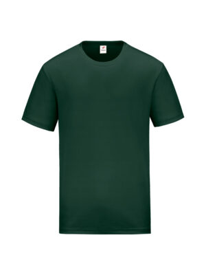 RM01-05 Dark Green - Microfiber Round Neck - Dry Fit 160gsm