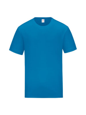 RM01-17 Sea Blue - Microfiber Round Neck - Dry Fit 160gsm