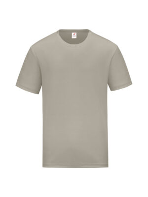 RM01-19 Light Grey - Microfiber Round Neck - Dry Fit 160gsm