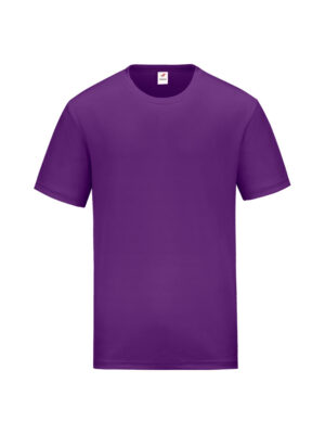 RM01-21 Purple - Microfiber Round Neck - Dry Fit 160gsm