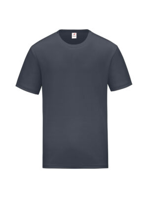 RM01-25 Dark Grey - Microfiber Round Neck - Dry Fit 160gsm