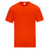 RM01-32 Neon Orange - Microfiber Round Neck - Dry Fit 160gsm