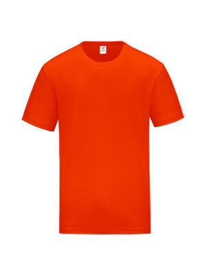 RM01-32 Neon Orange - Microfiber Round Neck - Dry Fit 160gsm