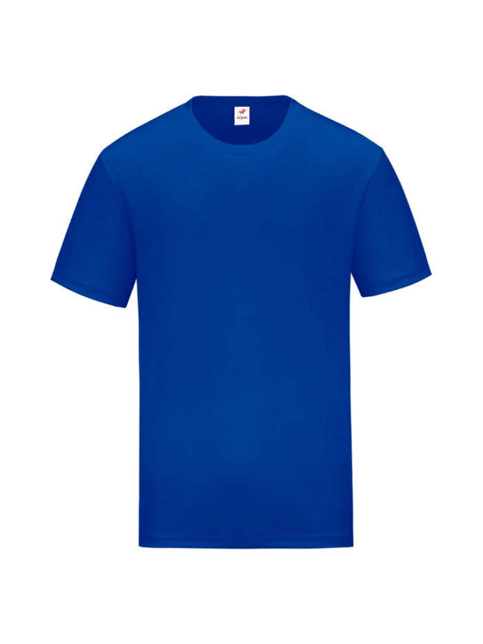 RM01-47 Electric Blue - Microfiber Round Neck - Dry Fit 160gsm