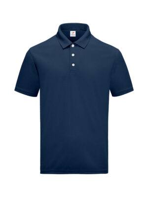 M2000-02 Navy - Microfiber Polo - Dry Fit 160gsm