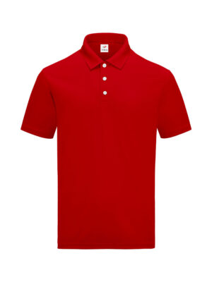 M2000-03 Red - Microfiber Polo - Dry Fit 160gsm